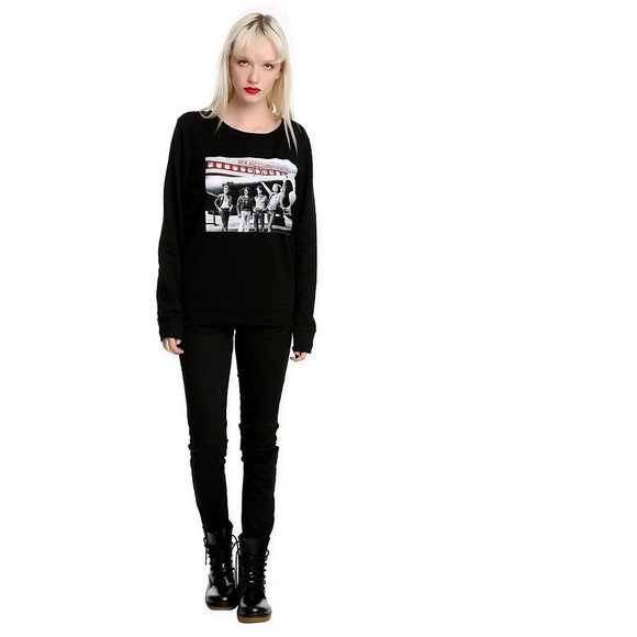 led zeppelin Tops - Led Zeppelin Plane Logo metal rock Official Pullover L NWT